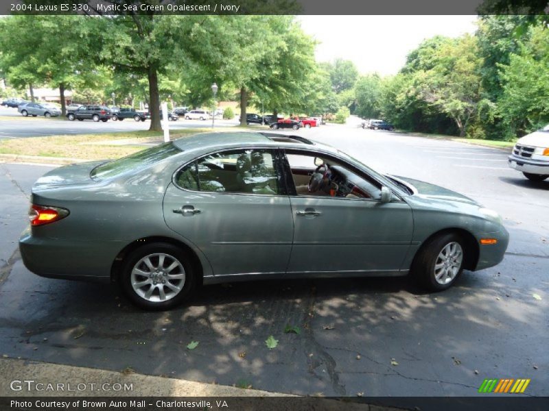 Mystic Sea Green Opalescent / Ivory 2004 Lexus ES 330