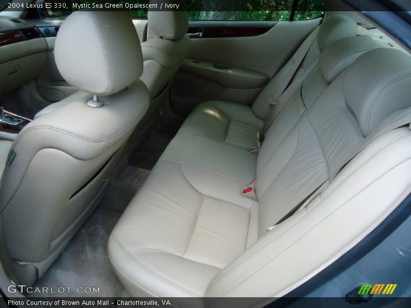 Mystic Sea Green Opalescent / Ivory 2004 Lexus ES 330