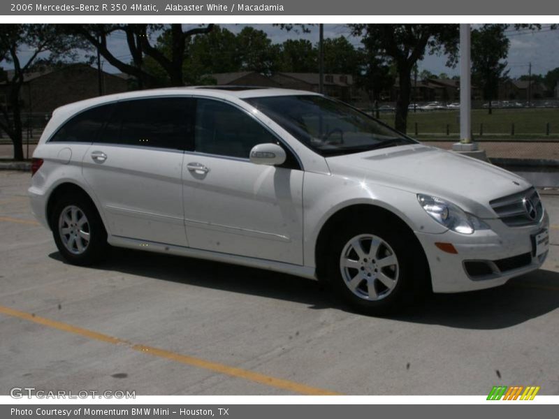 Alabaster White / Macadamia 2006 Mercedes-Benz R 350 4Matic