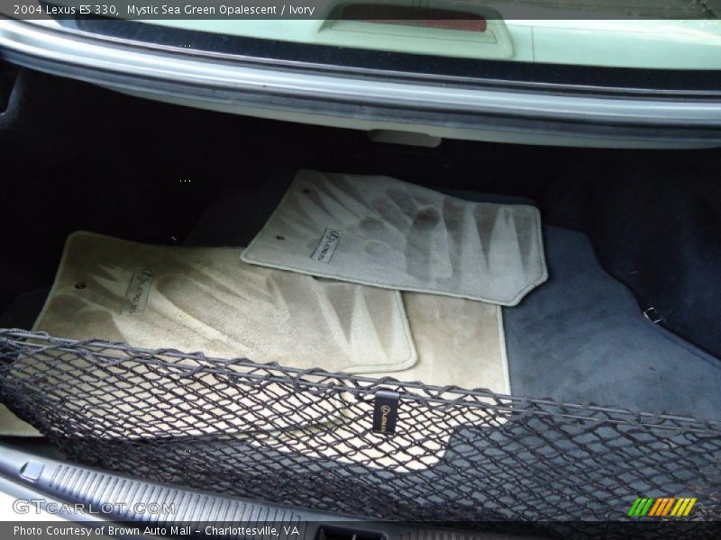 Mystic Sea Green Opalescent / Ivory 2004 Lexus ES 330