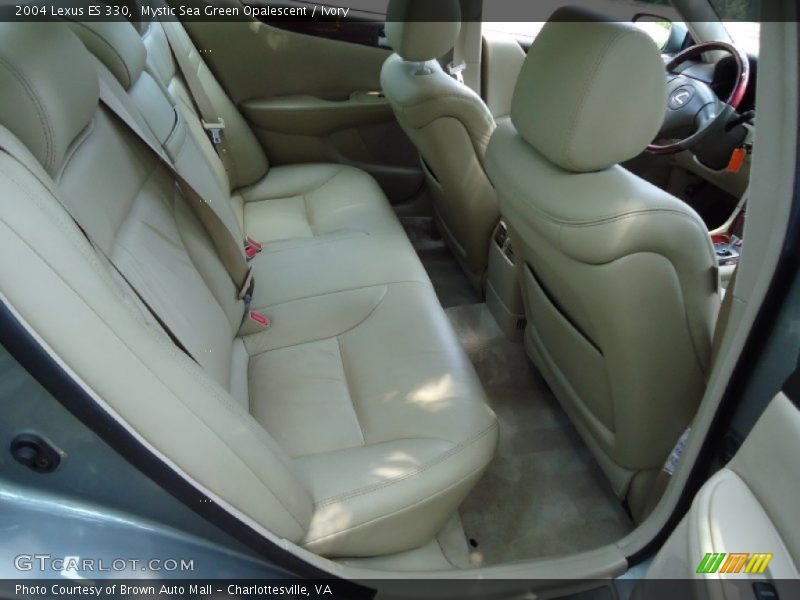 Mystic Sea Green Opalescent / Ivory 2004 Lexus ES 330