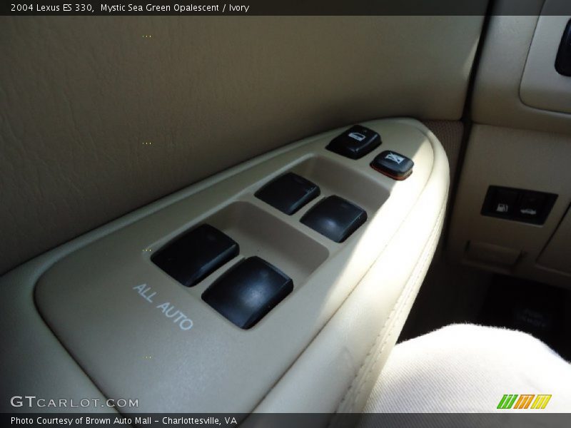 Mystic Sea Green Opalescent / Ivory 2004 Lexus ES 330