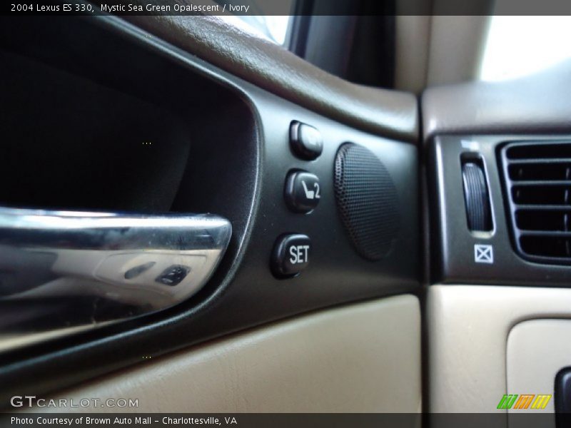 Mystic Sea Green Opalescent / Ivory 2004 Lexus ES 330