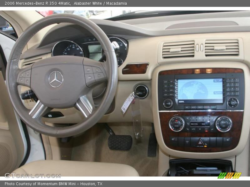Alabaster White / Macadamia 2006 Mercedes-Benz R 350 4Matic