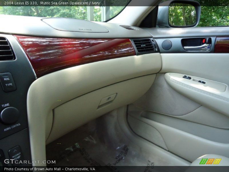 Mystic Sea Green Opalescent / Ivory 2004 Lexus ES 330