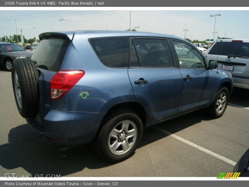 Pacific Blue Metallic / Ash 2008 Toyota RAV4 V6 4WD
