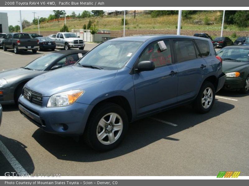 Pacific Blue Metallic / Ash 2008 Toyota RAV4 V6 4WD