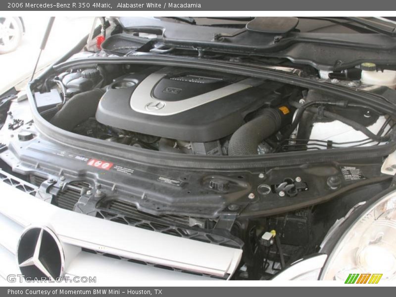 Alabaster White / Macadamia 2006 Mercedes-Benz R 350 4Matic