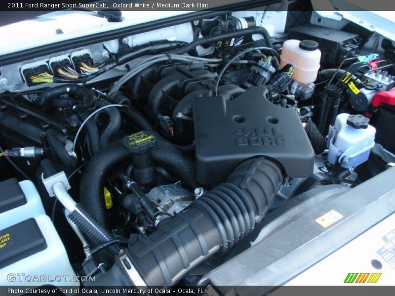  2011 Ranger Sport SuperCab Engine - 4.0 Liter OHV 12-Valve V6