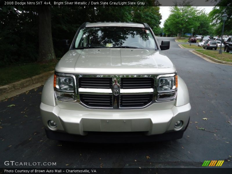 Bright Silver Metallic / Dark Slate Gray/Light Slate Gray 2008 Dodge Nitro SXT 4x4