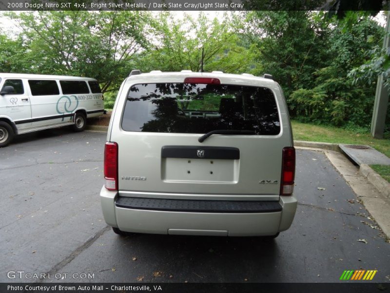 Bright Silver Metallic / Dark Slate Gray/Light Slate Gray 2008 Dodge Nitro SXT 4x4