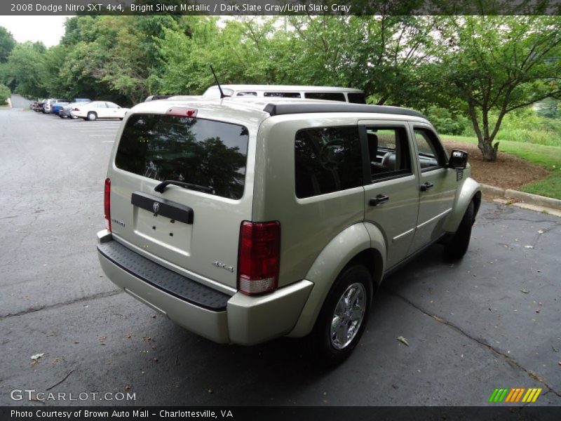 Bright Silver Metallic / Dark Slate Gray/Light Slate Gray 2008 Dodge Nitro SXT 4x4