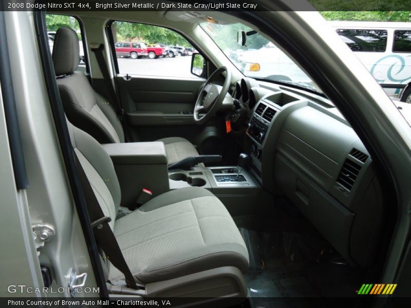 Bright Silver Metallic / Dark Slate Gray/Light Slate Gray 2008 Dodge Nitro SXT 4x4