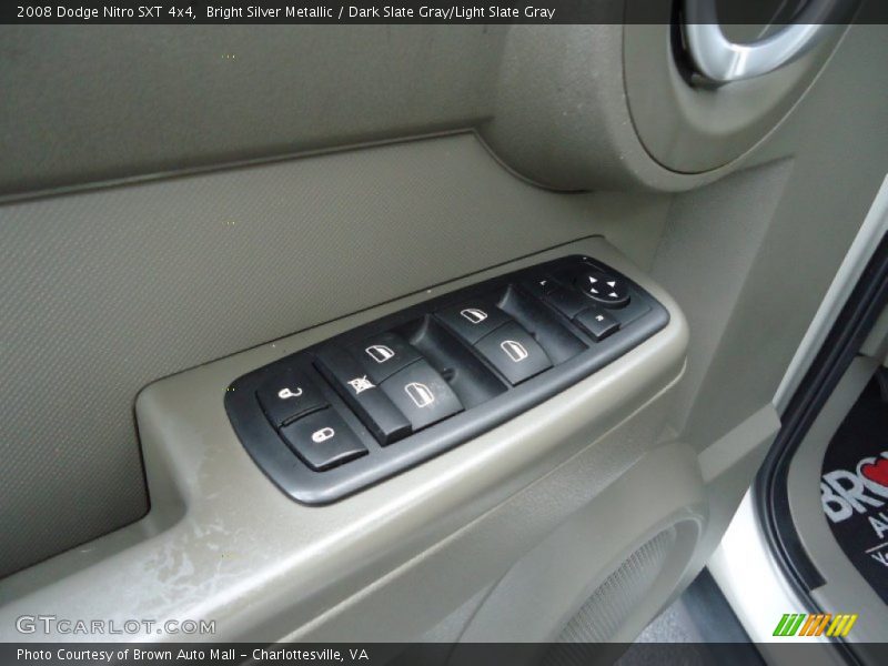 Bright Silver Metallic / Dark Slate Gray/Light Slate Gray 2008 Dodge Nitro SXT 4x4