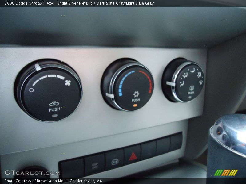 Bright Silver Metallic / Dark Slate Gray/Light Slate Gray 2008 Dodge Nitro SXT 4x4