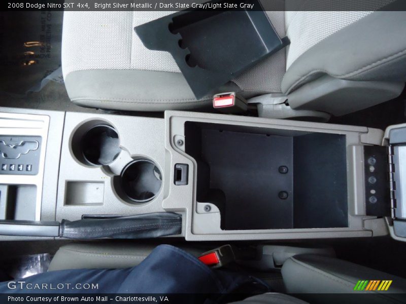 Bright Silver Metallic / Dark Slate Gray/Light Slate Gray 2008 Dodge Nitro SXT 4x4
