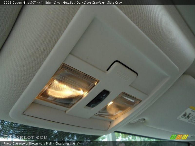 Bright Silver Metallic / Dark Slate Gray/Light Slate Gray 2008 Dodge Nitro SXT 4x4