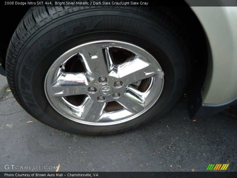 Bright Silver Metallic / Dark Slate Gray/Light Slate Gray 2008 Dodge Nitro SXT 4x4