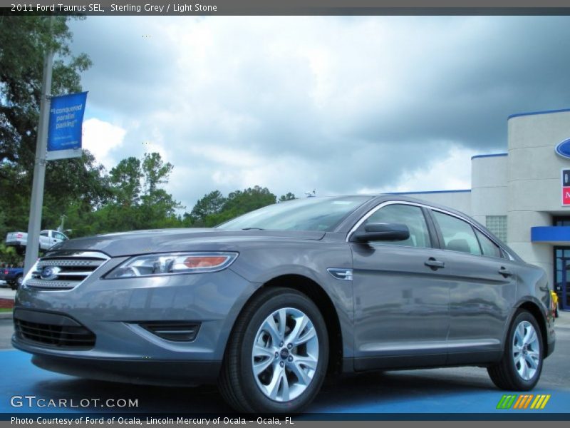 Sterling Grey / Light Stone 2011 Ford Taurus SEL