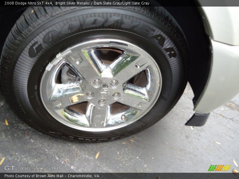 Bright Silver Metallic / Dark Slate Gray/Light Slate Gray 2008 Dodge Nitro SXT 4x4