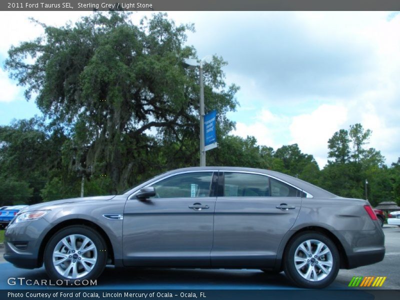 Sterling Grey / Light Stone 2011 Ford Taurus SEL