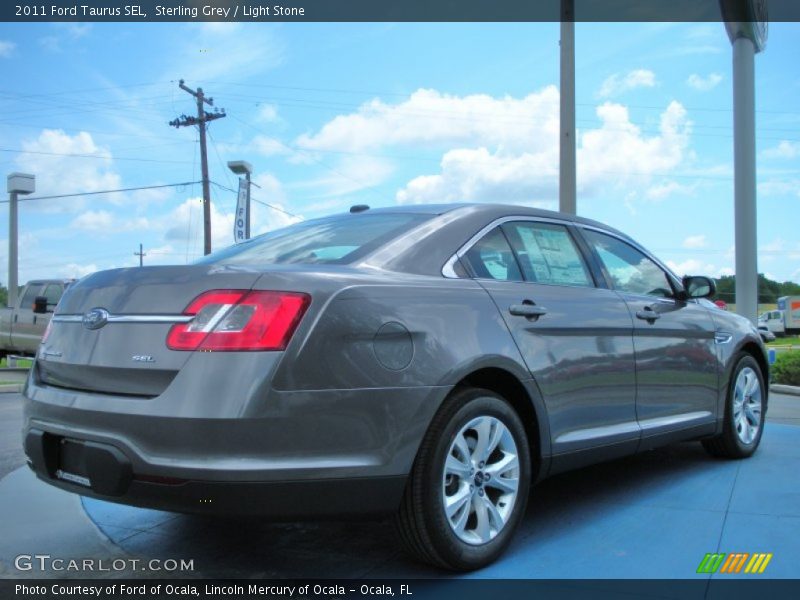 Sterling Grey / Light Stone 2011 Ford Taurus SEL