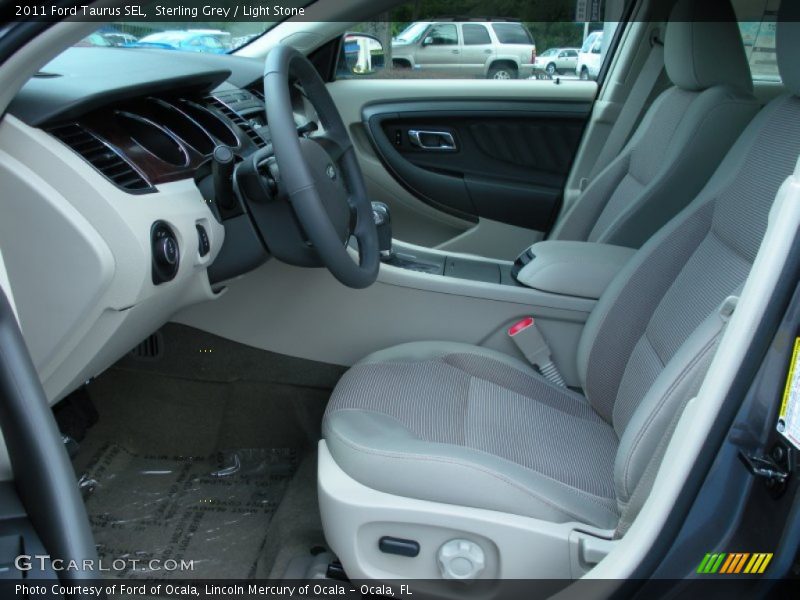 Sterling Grey / Light Stone 2011 Ford Taurus SEL