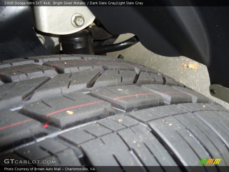 Bright Silver Metallic / Dark Slate Gray/Light Slate Gray 2008 Dodge Nitro SXT 4x4