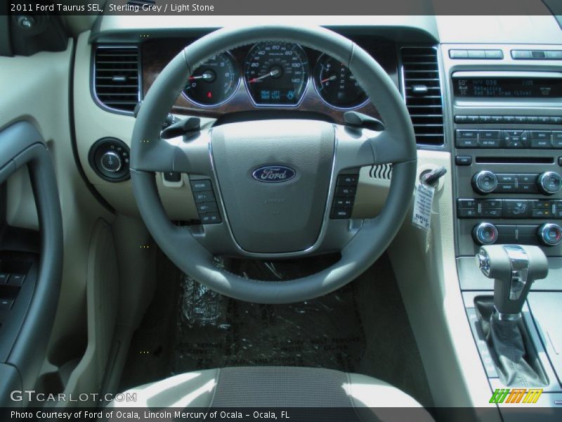 Sterling Grey / Light Stone 2011 Ford Taurus SEL