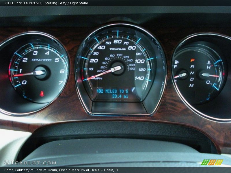 Sterling Grey / Light Stone 2011 Ford Taurus SEL
