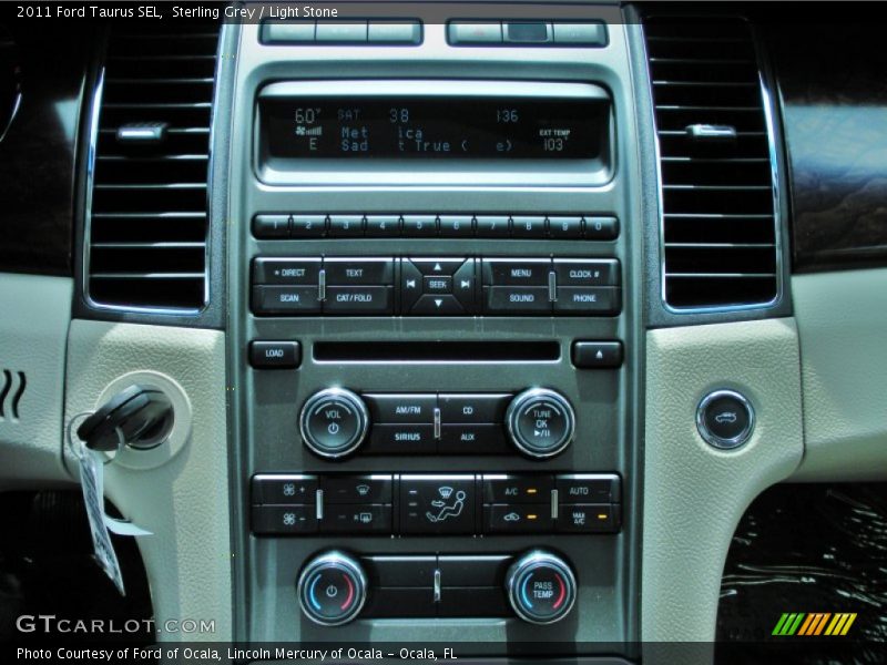 Sterling Grey / Light Stone 2011 Ford Taurus SEL