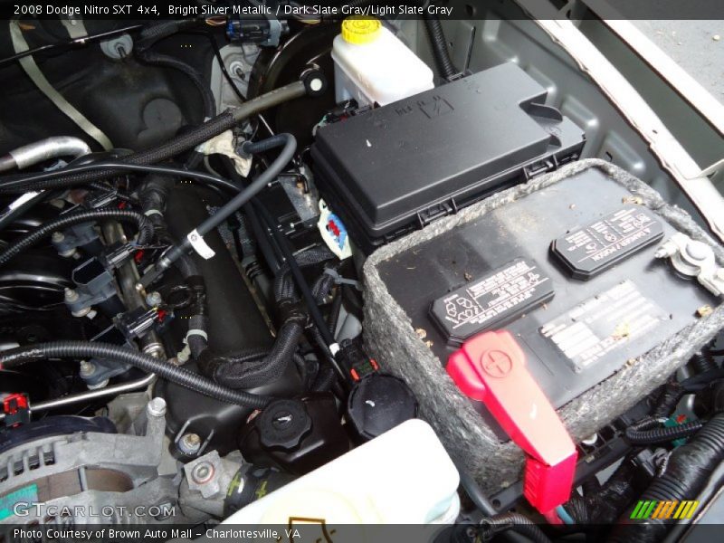 Bright Silver Metallic / Dark Slate Gray/Light Slate Gray 2008 Dodge Nitro SXT 4x4