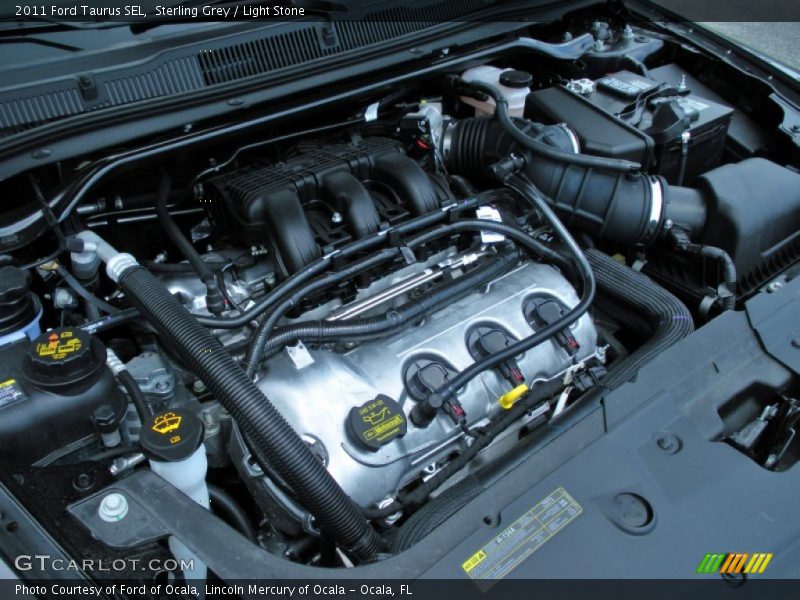 Sterling Grey / Light Stone 2011 Ford Taurus SEL