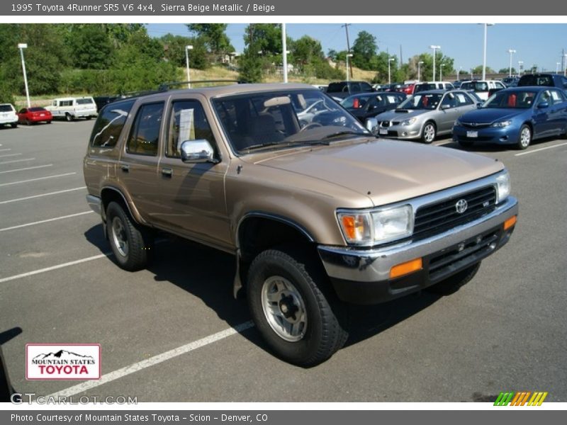 Sierra Beige Metallic / Beige 1995 Toyota 4Runner SR5 V6 4x4