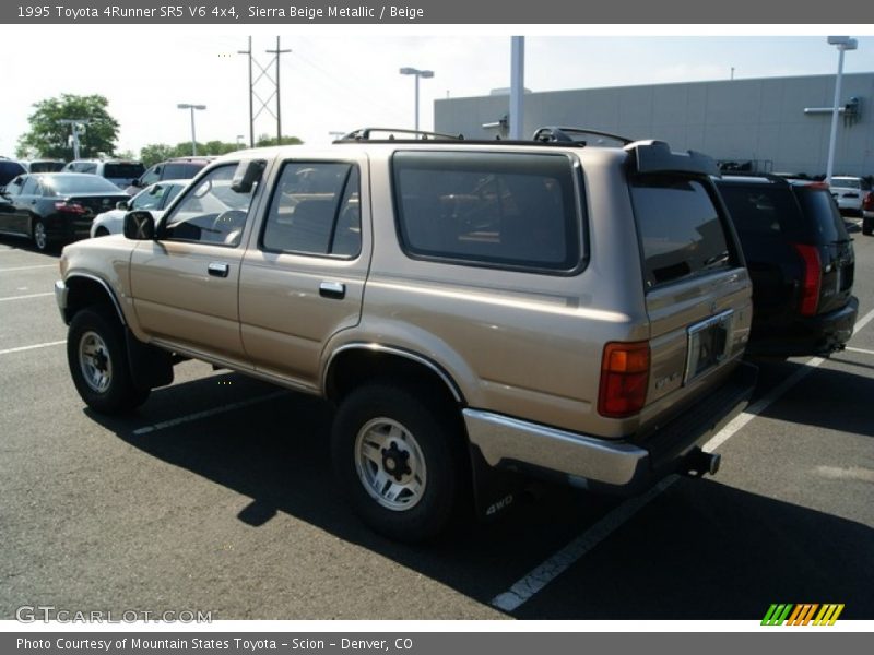 Sierra Beige Metallic / Beige 1995 Toyota 4Runner SR5 V6 4x4