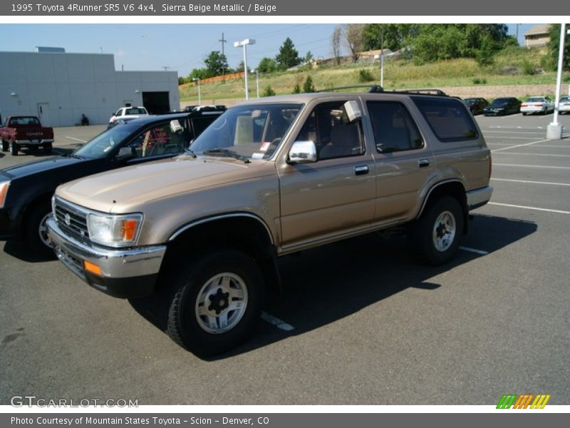 Sierra Beige Metallic / Beige 1995 Toyota 4Runner SR5 V6 4x4