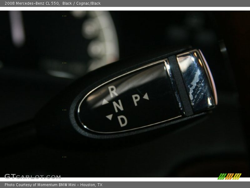Black / Cognac/Black 2008 Mercedes-Benz CL 550
