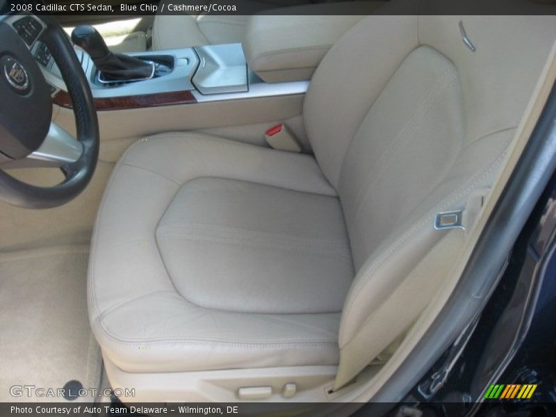 Blue Chip / Cashmere/Cocoa 2008 Cadillac CTS Sedan