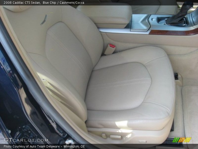 Blue Chip / Cashmere/Cocoa 2008 Cadillac CTS Sedan