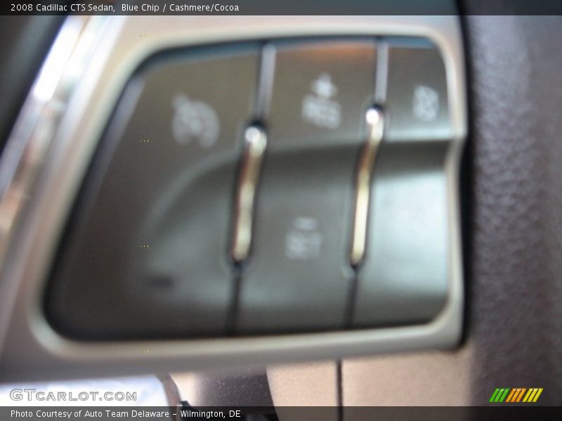 Blue Chip / Cashmere/Cocoa 2008 Cadillac CTS Sedan