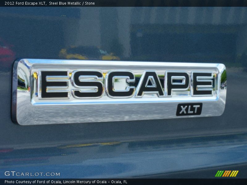  2012 Escape XLT Logo