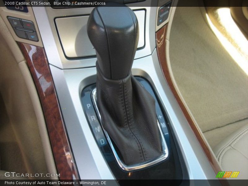 Blue Chip / Cashmere/Cocoa 2008 Cadillac CTS Sedan