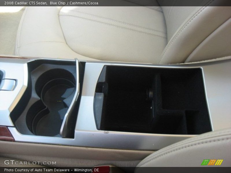 Blue Chip / Cashmere/Cocoa 2008 Cadillac CTS Sedan