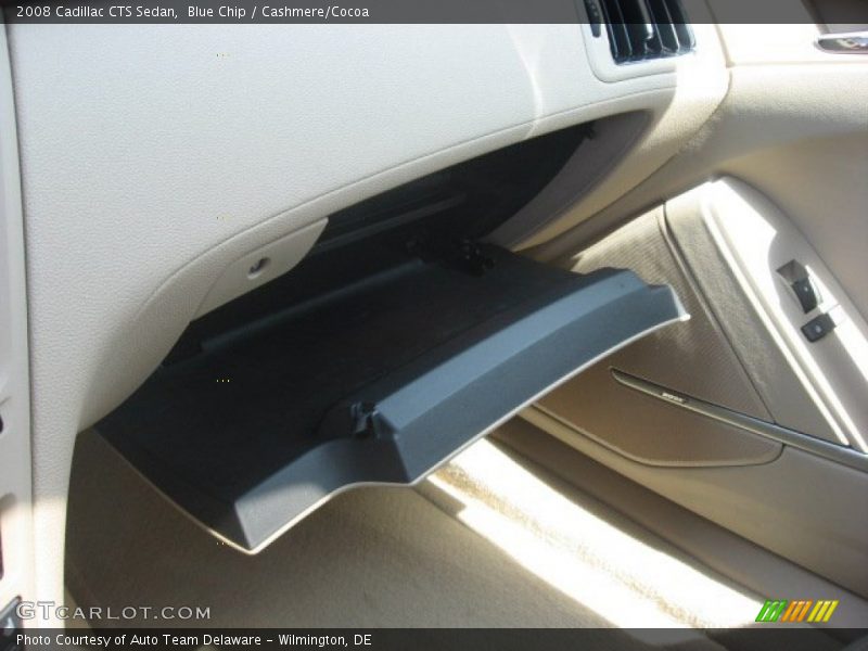 Blue Chip / Cashmere/Cocoa 2008 Cadillac CTS Sedan