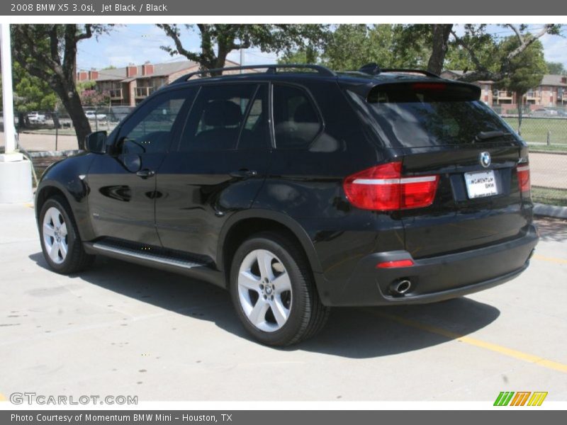 Jet Black / Black 2008 BMW X5 3.0si