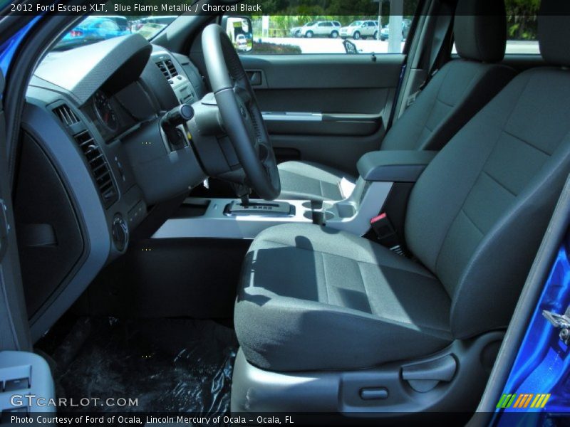  2012 Escape XLT Charcoal Black Interior
