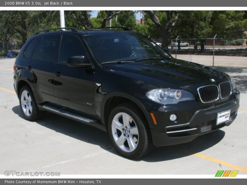 Jet Black / Black 2008 BMW X5 3.0si
