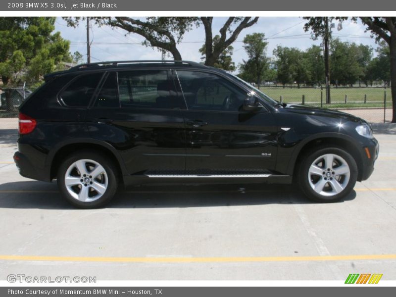 Jet Black / Black 2008 BMW X5 3.0si