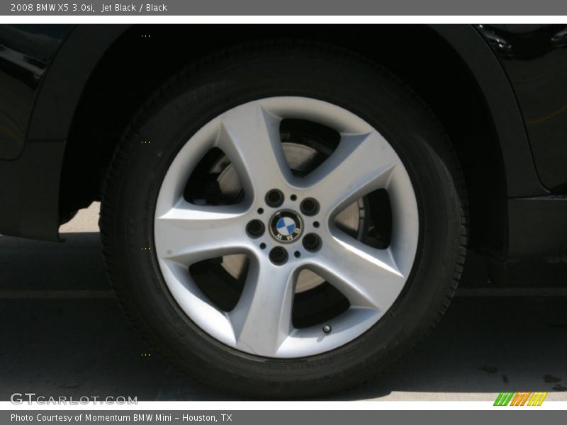 Jet Black / Black 2008 BMW X5 3.0si