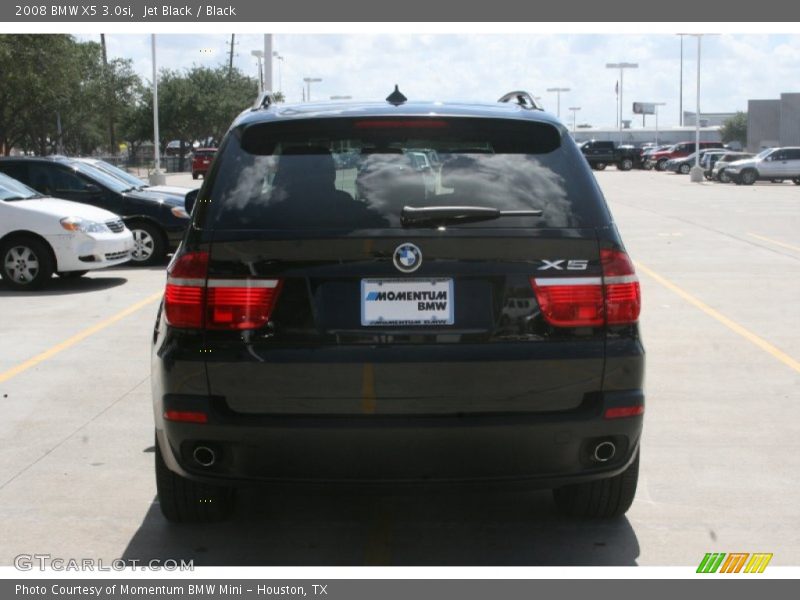 Jet Black / Black 2008 BMW X5 3.0si